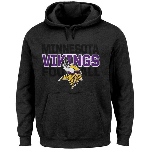 NFL Minnesota Vikings 1st and Goal VI Hoodie - Charcoal